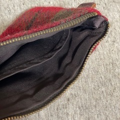 ハリスツイード ポーチ の画像