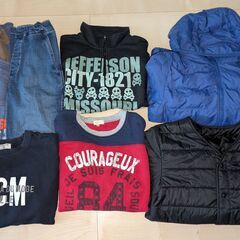 キッズ男児　140　冬物7点セットの画像