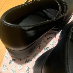 【足細見え‼︎】厚底　靴　シューズ　23.5cmの画像