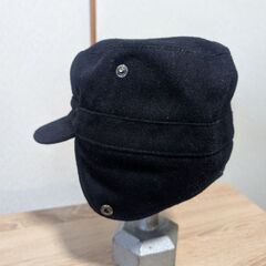 中古美品 防寒耳付帽子 Mサイズ 54cm以下の画像