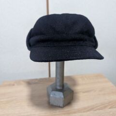 中古美品 防寒耳付帽子 Mサイズ 54cm以下の画像