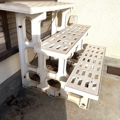 フラワースタンド　現場お渡し　　庭　お花　の画像