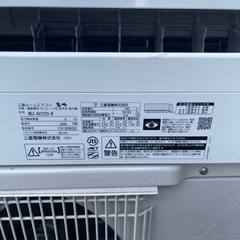 【関東】三菱ルームエアコン100vMSZ-GV 2220-Wの画像