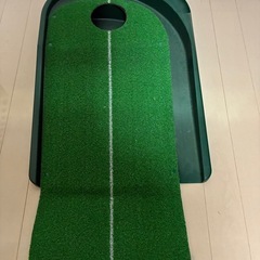 【美品】ゴルフ　パターマット約3mの画像