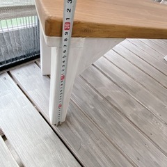 【お取引き中】ベンチ（ハンドメイド品）中古の画像