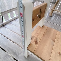 キッズ椅子（ハンドメイド品）中古の画像