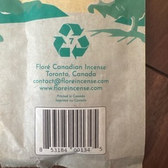 Florex Canadian Incense 20 Sticks ヒノキお香の画像