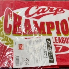 新品未使用未開封 スヌーピー×広島カープコラボタオル セ・リーグ優勝記念2017の画像