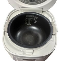 シャープ ジャー炊飯器 KS-H5E9-KB 3合 0.54L 2013年製 ホワイト 中古の画像
