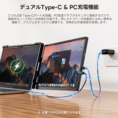 ③デュアルモニター Omiodo 14.1インチ 1200Pの画像