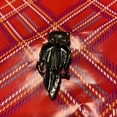 フクロウ ブローチの画像