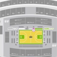 バスケットボールレバンガ北海道の観戦チケットの画像