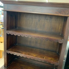 美原店 アンティーク カップボード 飾り棚 ディスプレイ　店舗什器の画像