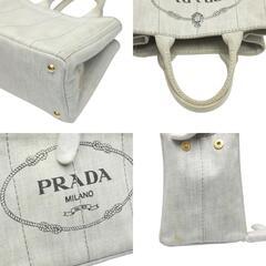 プラダ 1BG439 トートバッグ ビアンコ  PRADA カナパトート キャンバスの画像