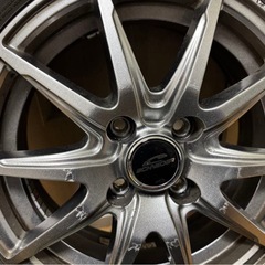 HANKOOK（ハンコック） Winter i*cept iZ2A スタッドレスタイヤ ＋ スチールホイール 4本セット 165/65R14 の画像