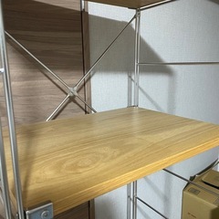 無印良品　ステンレスユニットシェルフ
の画像