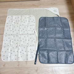 オーガニック　ベビーカバー　オムツ替えシートの画像