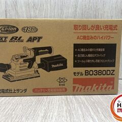 【未使用】ﾏｷﾀ BO380DZ 充電式仕上げｻﾝﾀﾞ　18V【ハンズクラフト沖縄豊見城店】の画像