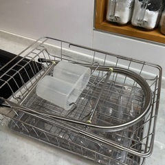 食器水切り　ディッシュドレイナー　W53-D30-H39㎝の画像