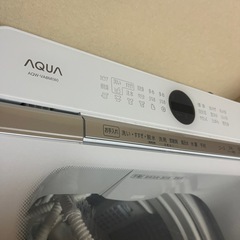 洗濯機　AQUA 製造年2022の画像