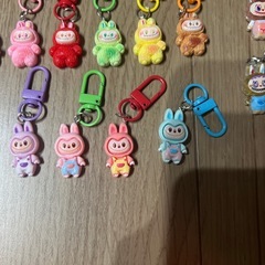 ラブブ風・キーホルダーの画像