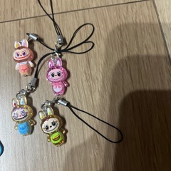 ラブブ風・キーホルダーの画像
