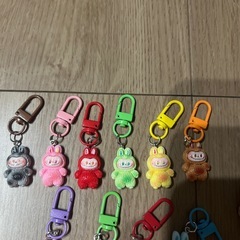 ラブブ風・キーホルダーの画像