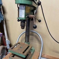 値下げ！卓上ボール盤　100V スタンド　バイス台付　の画像