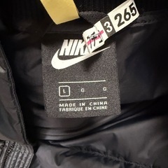 Nike ブラック ダウンジャケット Lの画像