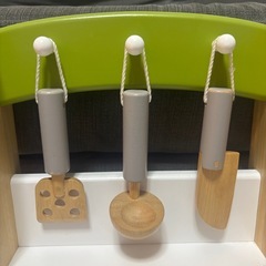木製ミニキッチンセットの画像
