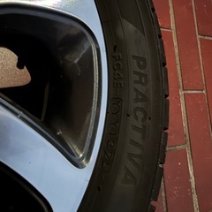 スズキ　パレットSW取り外し！バリ溝【タイヤとホイールセット】【価格交渉可能】の画像