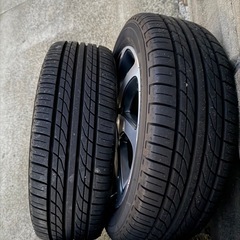 スズキ　パレットSW取り外し！バリ溝【タイヤとホイールセット】【価格交渉可能】の画像