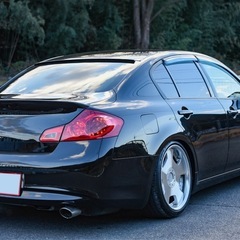 予備検付■スカイライン 250GT V36■車高調■社外ヘッドライト■社外アルミ■ナビ、バックモニターの画像