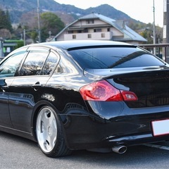 予備検付■スカイライン 250GT V36■車高調■社外ヘッドライト■社外アルミ■ナビ、バックモニターの画像