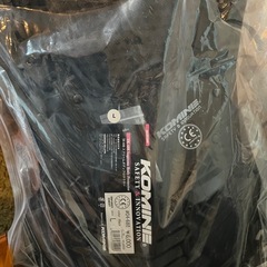 バイクセット防具プロテクター膝当て肘当ての画像