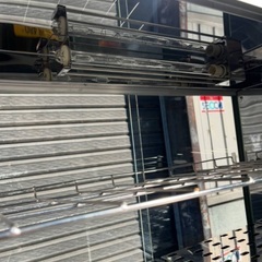 2023年製 エイシン電機 テンポス ホットショーケース TBHS-600S 両面ガラス引戸扉 保温 温めの画像