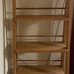 飾り棚　本棚　
洋服棚の画像