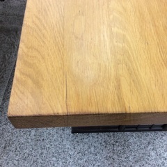 【リビングでもダイニングでも】ダイニングテーブル 関家具 食卓テーブル リビングテーブル アイアンフレーム：ナチュラルの画像