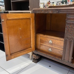 【軽トラック90分無料貸出】英国調　キャビネットの画像