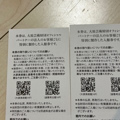 大原美術館　倉敷考古館　入館券　2枚の画像