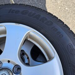YOKOHAMA　ICEGuard　スタッドレスタイヤ&ホイール4本セットの画像
