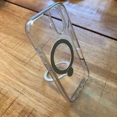 iPhone16スマホケース クリア MagSafe対応の画像