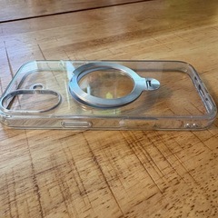 iPhone16スマホケース クリア MagSafe対応の画像