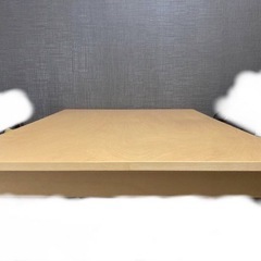 ニトリ ダイニング4点セット 木製テーブル③の画像