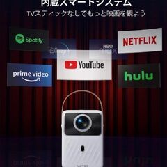 TOPTRO B1 プロジェクター 400ANSI ホワイト 実売18000円くらいの画像