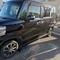 平成26年式　NBOXカスタム　パープル　両側電動スライドの画像