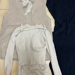 アーバンリサーチ　ニットワンピース　トップスsetの画像