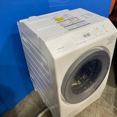 TOSHIBA ドラム式洗濯機 洗剤自動投入 乾燥機付き 2023年製の画像