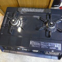 【JM935】Paloma パロマ ガステーブル everychef エブリシェフ 水無し両面焼きグリル 59cm 都市ガス(12A13A) 右強火 ブラックプラチナ IC-735WA-Rの画像