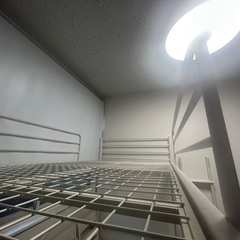 ニトリハイベッドセパタPWホワイトロフトベッドの画像